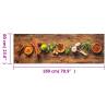 Kitchen Rug Washable Spices 60x180 cm - Soft & Stylish