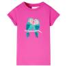 Kids' T-shirt Dark Pink 92 Colour pink Size 92 (1.5-2y) 