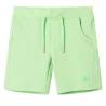 Kids' Shorts Fluo Green 140 Size 140 (9-10y) 