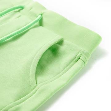 Kids' Shorts Fluo Green 140 - Affordable Kids' Clothing