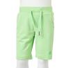 Kids' Shorts Fluo Green 140 - Affordable Kids' Clothing