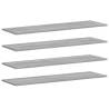 Wall Shelves Set - 4 Grey Sonoma Storage Options - HipoMarket