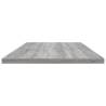 Wall Shelves Set - 4 Grey Sonoma Storage Options - HipoMarket