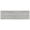 Wall Shelves Set - 4 Grey Sonoma Storage Options - HipoMarket