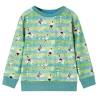 Kids' Sweatshirt Light Green Melange 92 Size 92 (1.5-2y) 