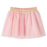 Kids' Skirt with Tulle Light Pink 104 Size 104 (3-4y) 