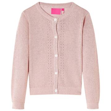 Kids' Soft Pink Knitted Cardigan - Quality Everyday Wear