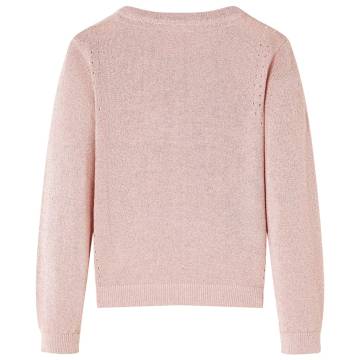 Kids' Soft Pink Knitted Cardigan - Quality Everyday Wear