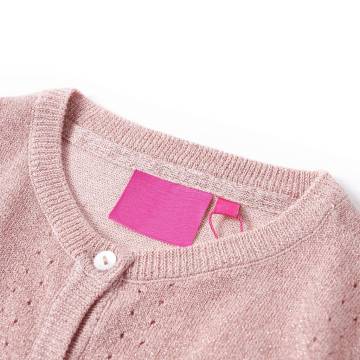 Kids' Soft Pink Knitted Cardigan - Quality Everyday Wear