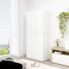 Shoe Cabinet White 80x39x178 cm Engineered Wood Colour white Quantity in Package 1 Number of Number of shelves 