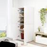 Shoe Cabinet White 80x39x178 cm - Elegant Storage Solution