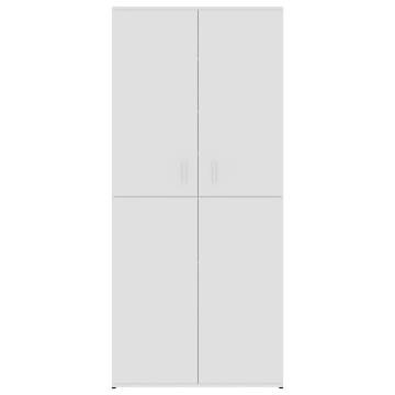 Shoe Cabinet White 80x39x178 cm - Elegant Storage Solution