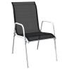 Stackable Garden Chairs Set - Stylish & Durable 4 pcs