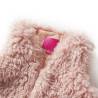 Kids' Vest Faux Fur in Light Pink - Size 116