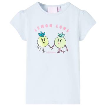 Kids' Light Blue T-Shirt 128 - Quality & Comfort for Ages 1.5-10