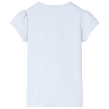 Kids' Light Blue T-Shirt 128 - Quality & Comfort for Ages 1.5-10