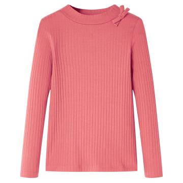 Kids' Long Sleeve T-shirt - Old Pink 140 | Hipomarket