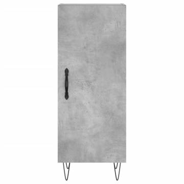 Highboard Concrete Grey - Stylish Storage Solution | HipoMarket