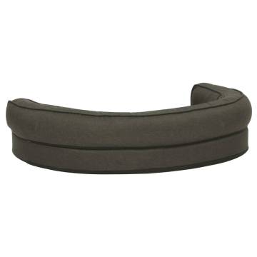 Ergonomic Dog Bed Mattress - 75x53 cm Dark Grey