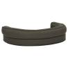 Ergonomic Dog Bed Mattress - 75x53 cm Dark Grey