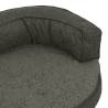 Ergonomic Dog Bed Mattress - 75x53 cm Dark Grey