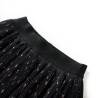 Kids' Tiered Ruffle Skirt in Black | HipoMarket