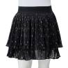 Kids' Tiered Ruffle Skirt in Black | HipoMarket