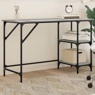 Desk Grey Sonoma 120x50cm - Stylish & Functional Design