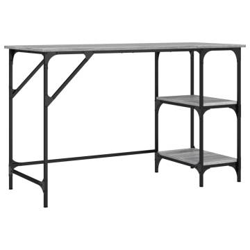 Desk Grey Sonoma 120x50cm - Stylish & Functional Design