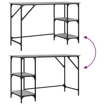 Desk Grey Sonoma 120x50cm - Stylish & Functional Design