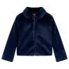 Kids' Coat Faux Fur Navy 92 Colour navy Size 92 (1.5-2y) 