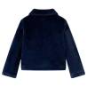 Kids' Faux Fur Coat in Navy - Stylish & Warm | HipoMarket