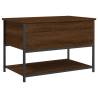 Storage Bench Brown Oak - Versatile Storage Solution | HipoMarket