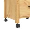 Kitchen Trolley MONZA | Solid Pine Wood | 48x40x90 cm