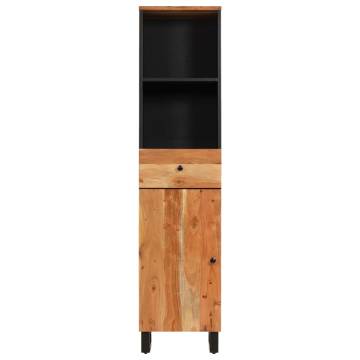 Bathroom Cabinet 38x33x160 cm - Solid Wood Acacia | HipoMarket