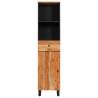 Bathroom Cabinet 38x33x160 cm - Solid Wood Acacia | HipoMarket