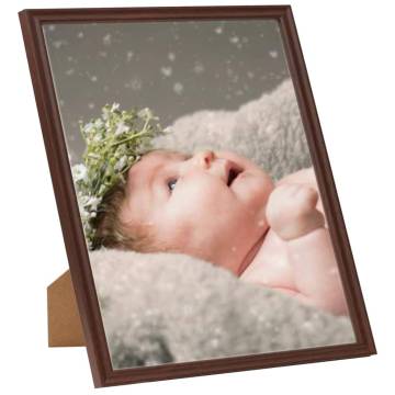 Dark Red Photo Frames Collage - 3 pcs for Table | HipoMarket