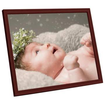 Dark Red Photo Frames Collage - 3 pcs for Table | HipoMarket