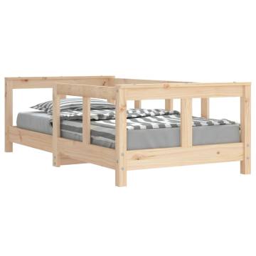 Kids Bed Frame 70x140 cm | Solid Pine Wood - Hipo Market