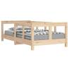 Kids Bed Frame 70x140 cm | Solid Pine Wood - Hipo Market