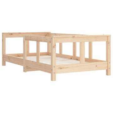 Kids Bed Frame 70x140 cm | Solid Pine Wood - Hipo Market