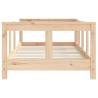 Kids Bed Frame 70x140 cm | Solid Pine Wood - Hipo Market