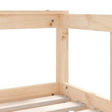 Kids Bed Frame 70x140 cm | Solid Pine Wood - Hipo Market