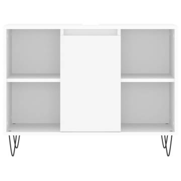 3 Piece Bathroom Furniture Set - White Engineered Wood