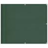 Dark Green Balcony Screen 90x800 cm | 100% Polyester Oxford