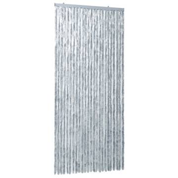 Insect Curtain White and Grey 100x220 cm | Hipomarket