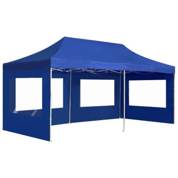 Professional Folding Party Tent 6x3m Blue - HipoMarket