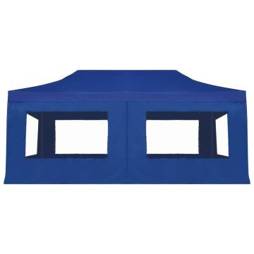 Professional Folding Party Tent 6x3m Blue - HipoMarket