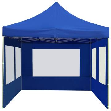 Professional Folding Party Tent 6x3m Blue - HipoMarket