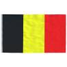 Belgium Flag and Pole - 6.23m Aluminium - Perfect for Events